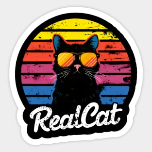 Real Cat Sticker